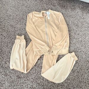 Cream Sweatsuit